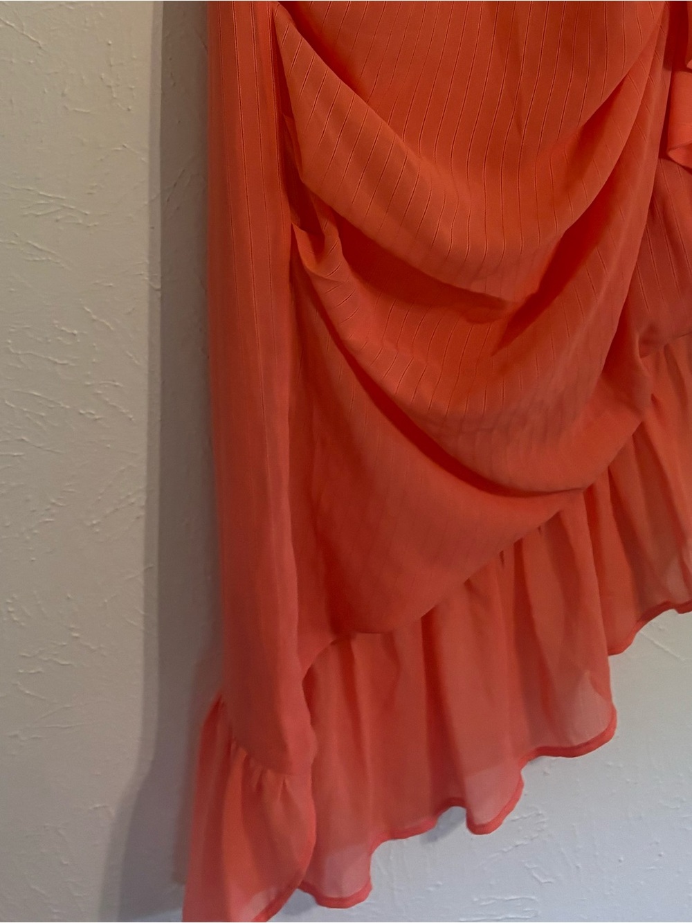 NBD AFTON MINI DRESS CORAL SMALL - Picture 4 of 4